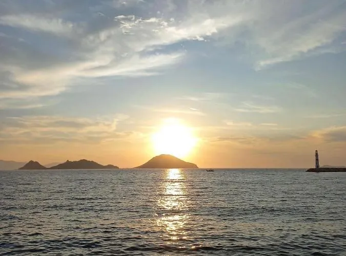 Bodrum-turgutreis Merkezde Plaja 50 Metre Uzaklikta 1 Ve 2 Numarali Daireler Бодрум